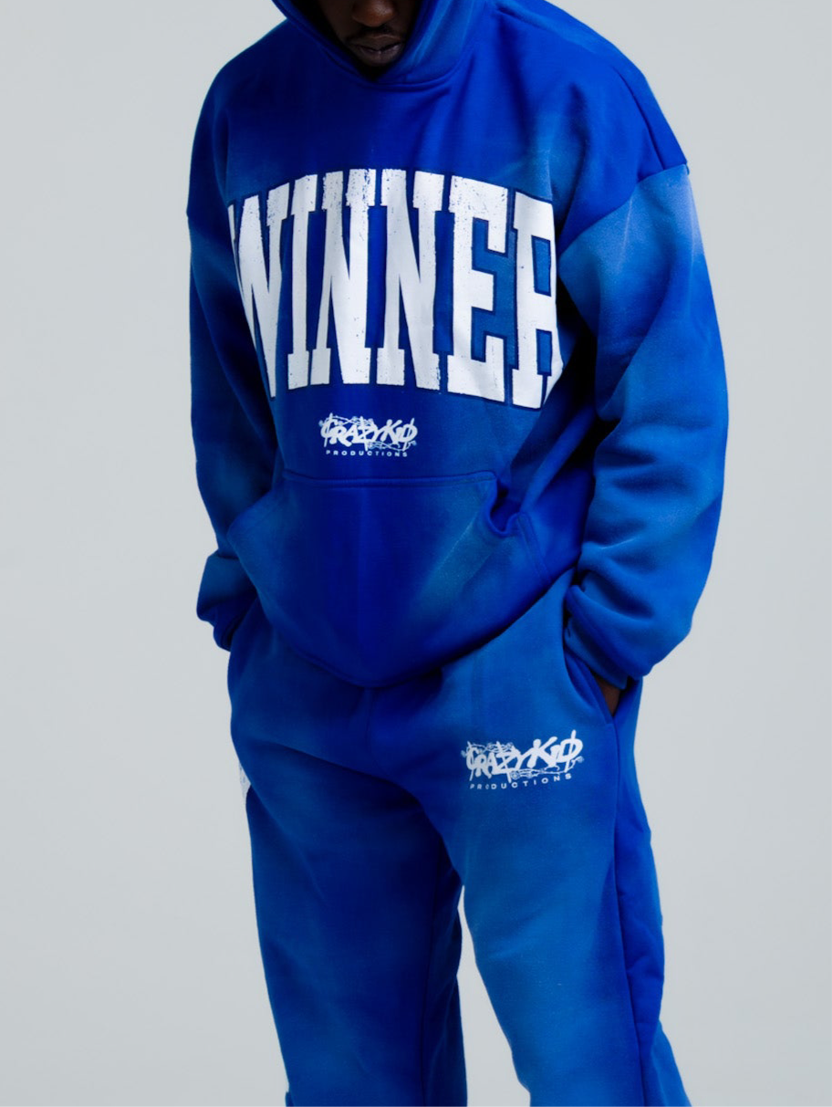 Blue Winner Hoodie