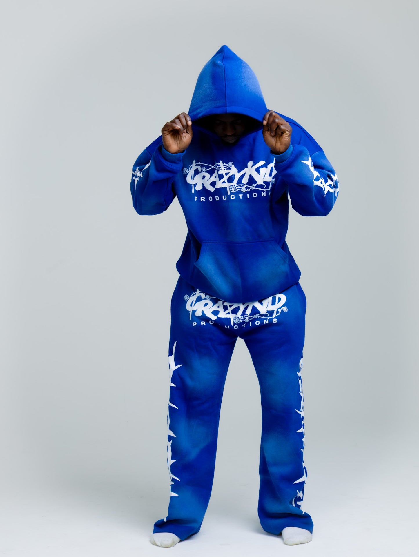 Blue CrazyKid Hoodie