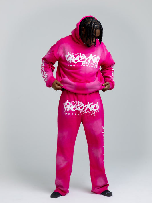 Hot Pink CrazyKid Hoodie