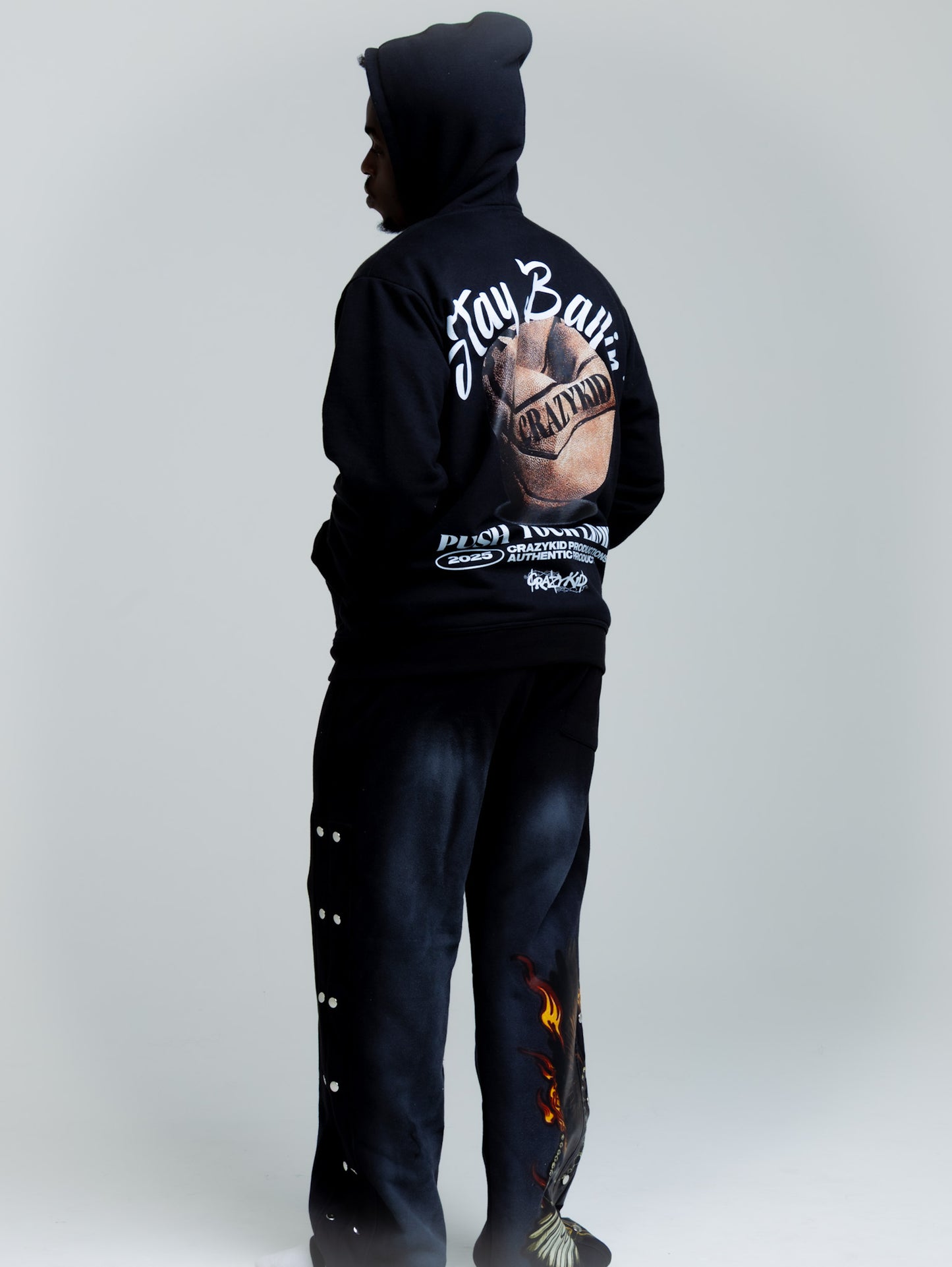 Black Stay Ballin' Hoodie