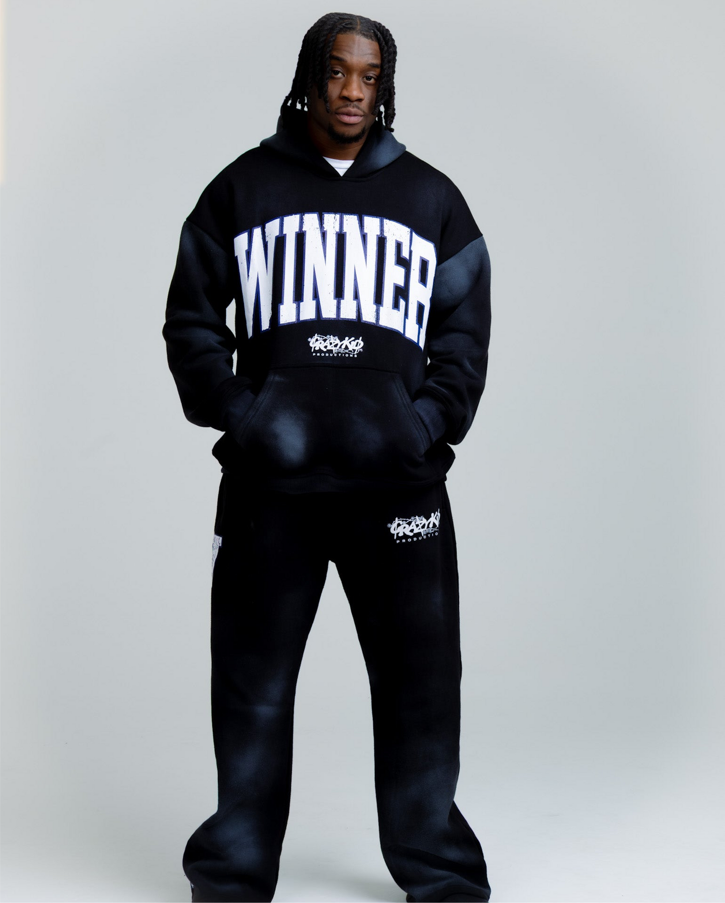 Black Winner Hoodie