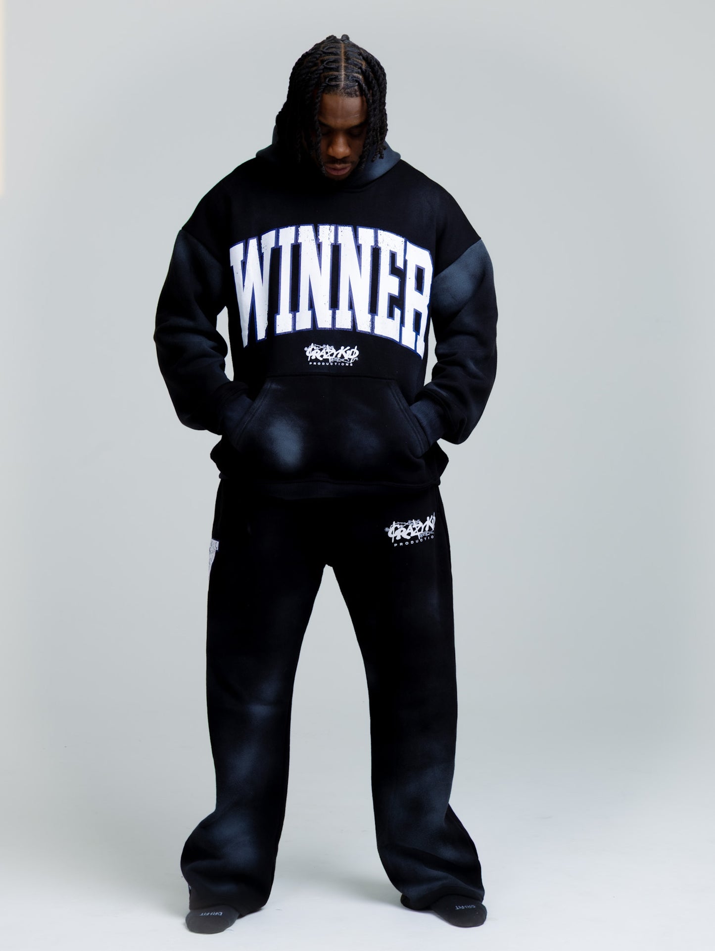 Black Winner Hoodie
