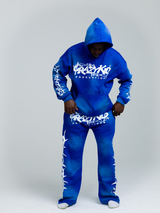 Blue CrazyKid Hoodie