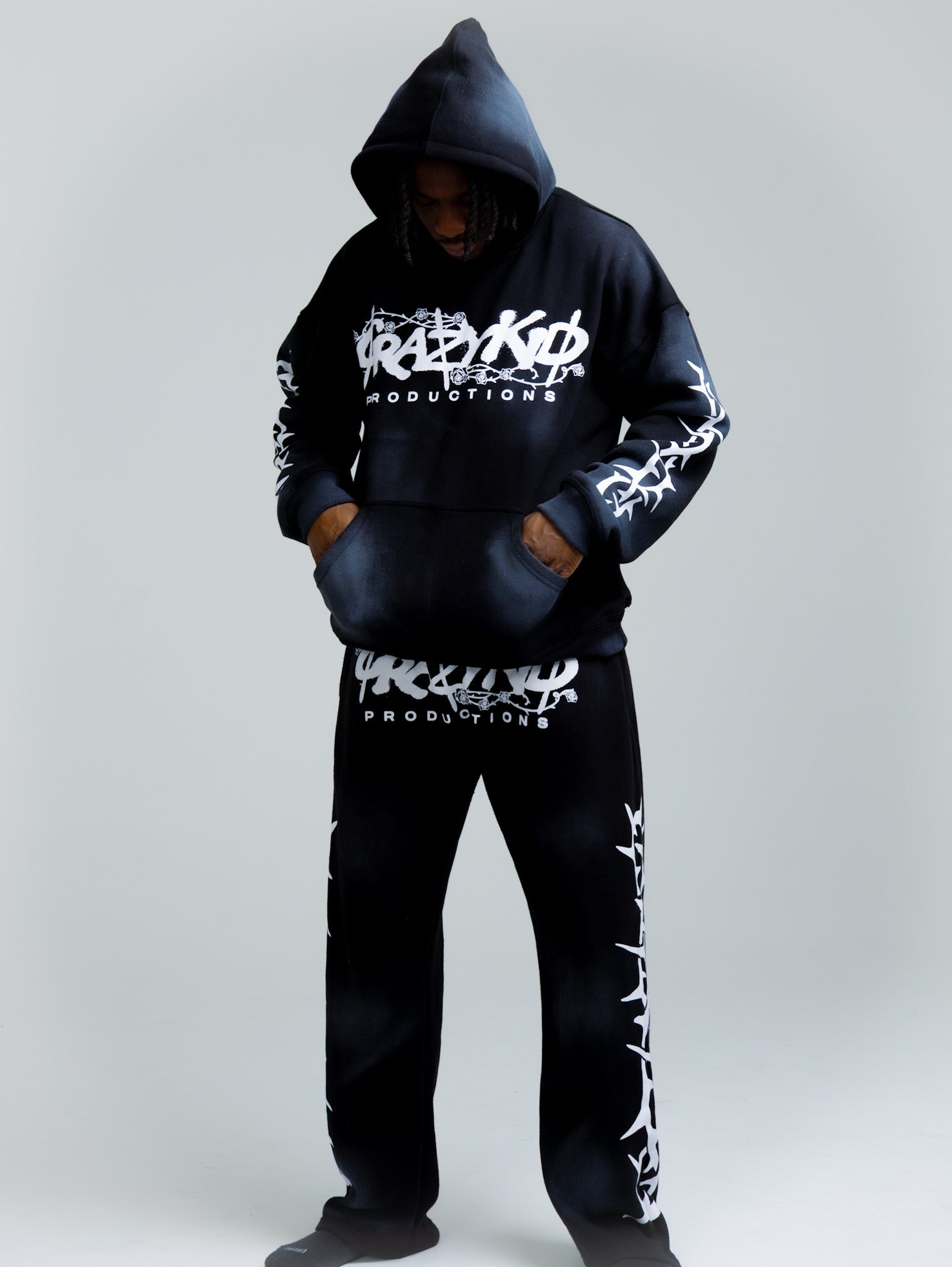 Black CrazyKid Hoodie – CrazyKid Productions