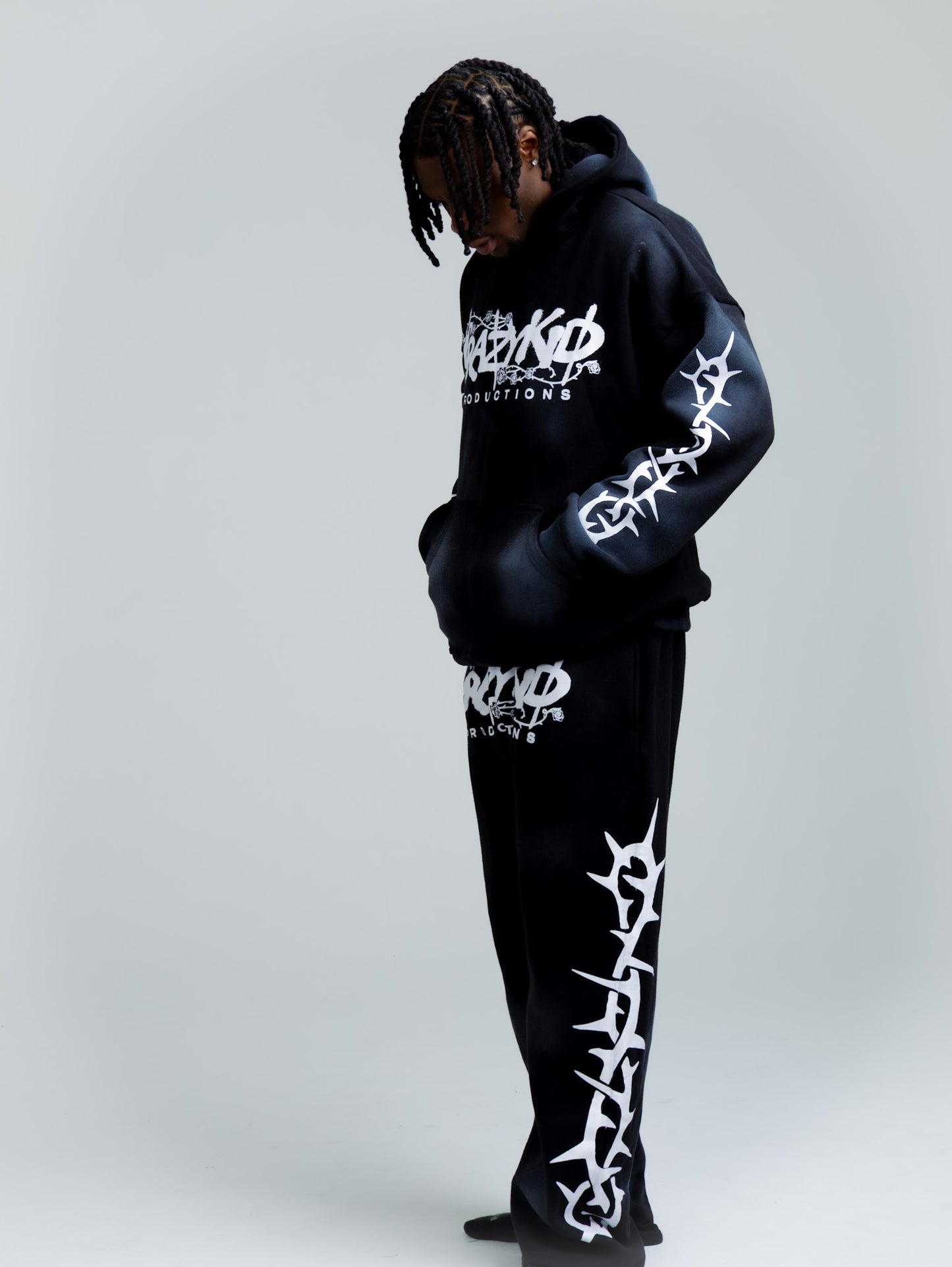 Black CrazyKid Hoodie