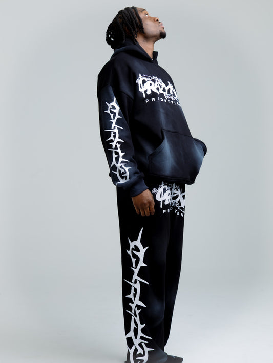 Black CrazyKid Hoodie