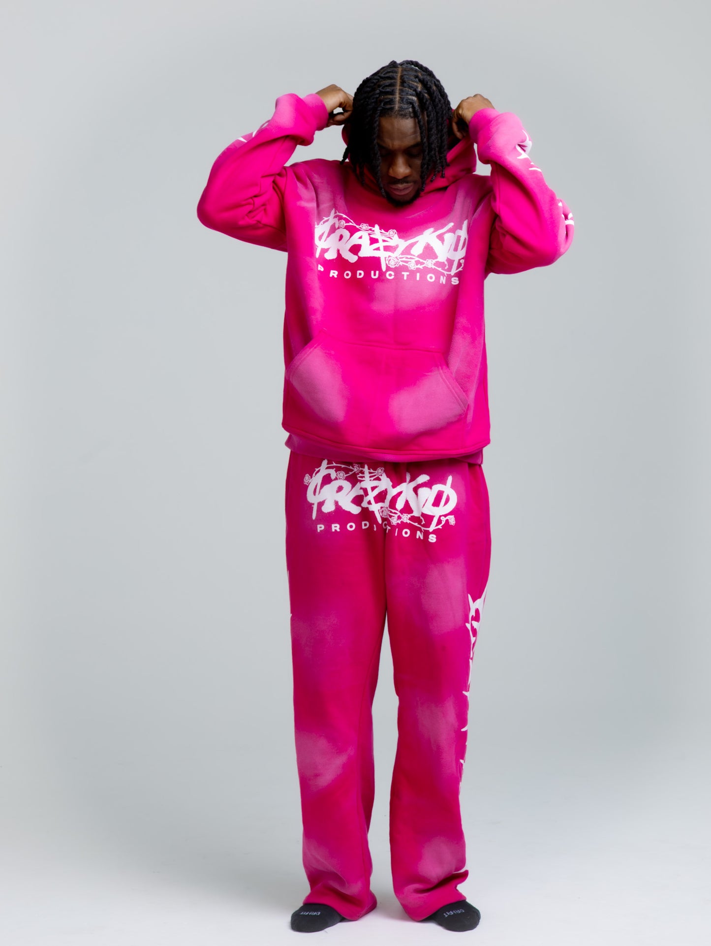 Hot Pink CrazyKid Hoodie