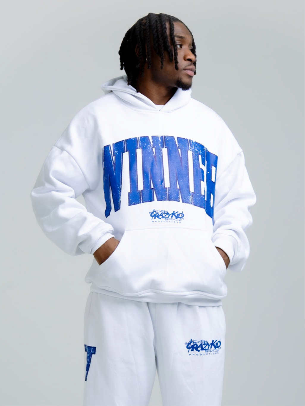 White Winner hoodie