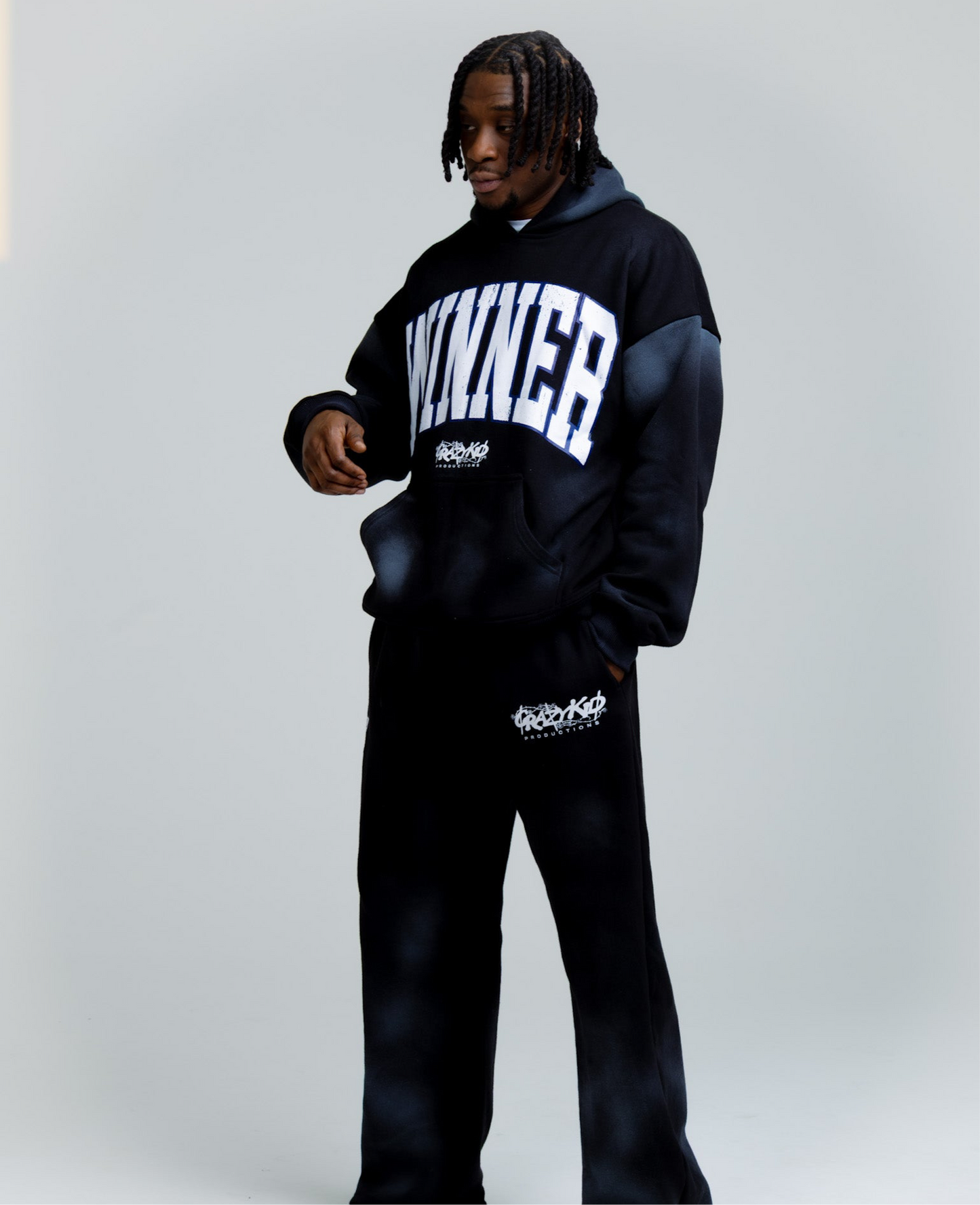 Black Winner Pant