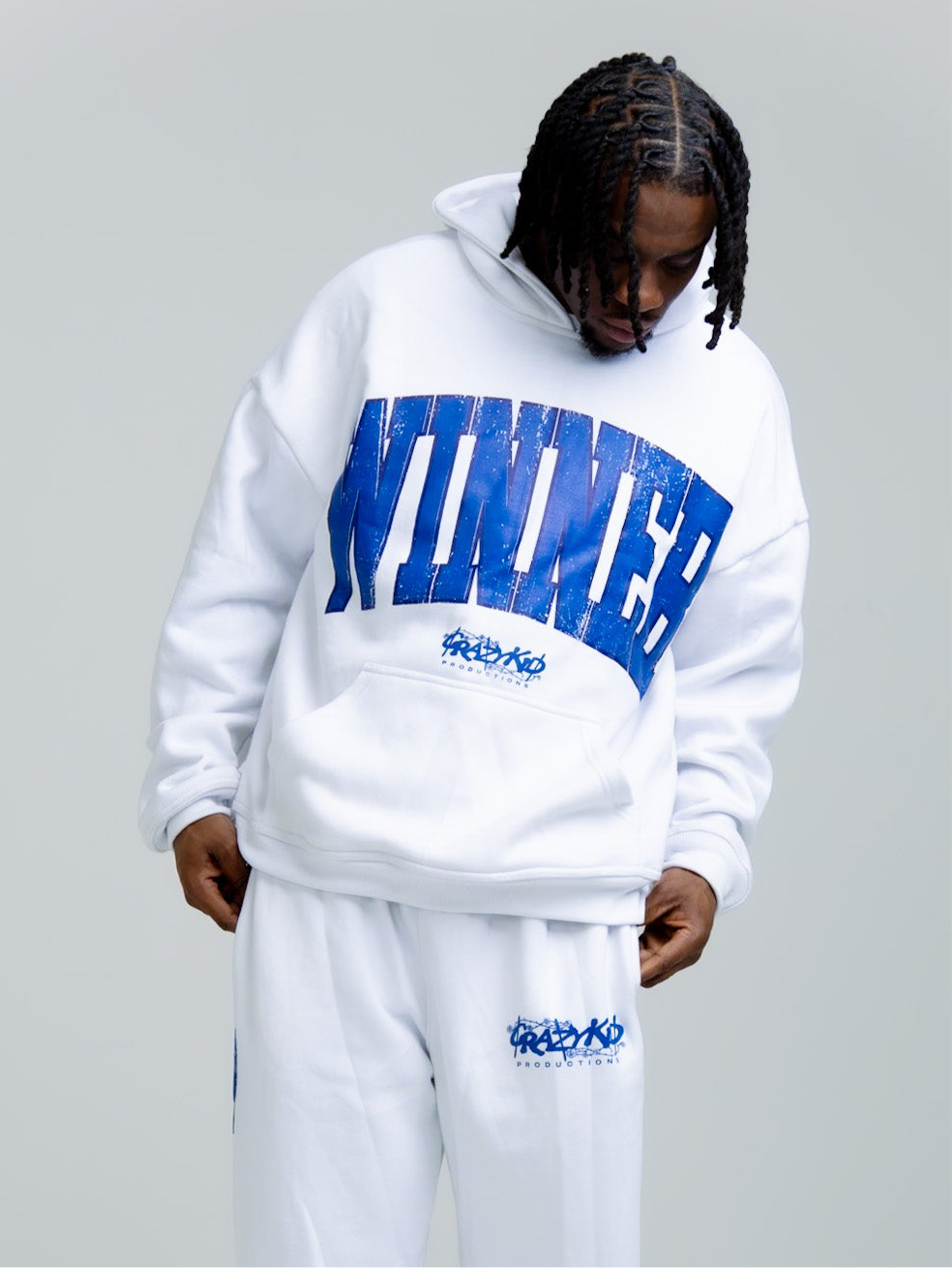White Winner hoodie