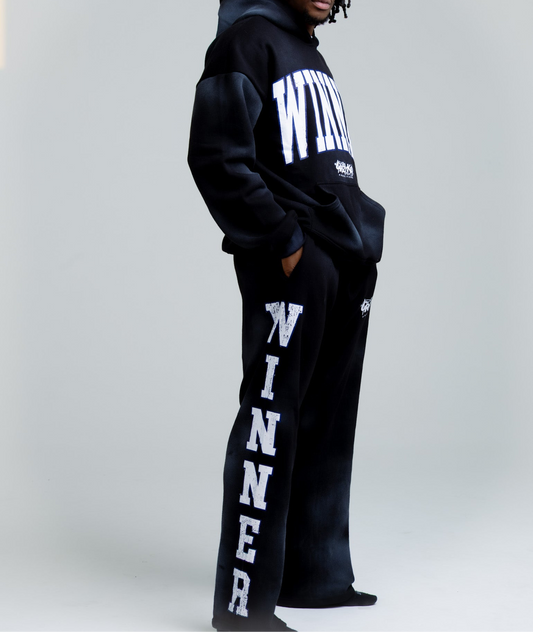 Black Winner Pant